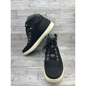 Timberland Mens Ankle Boots Black‎ Leather Lace Up Casual Shoes A2BPW Size 11